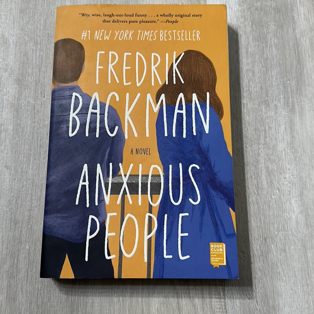 Anxious People by Fredrik Backman